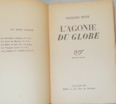 Scienza E Fantascienza, Astronomia, Cielo, Catastrofi, Agonia Del Mondo. Jacques Spitz. Raro.