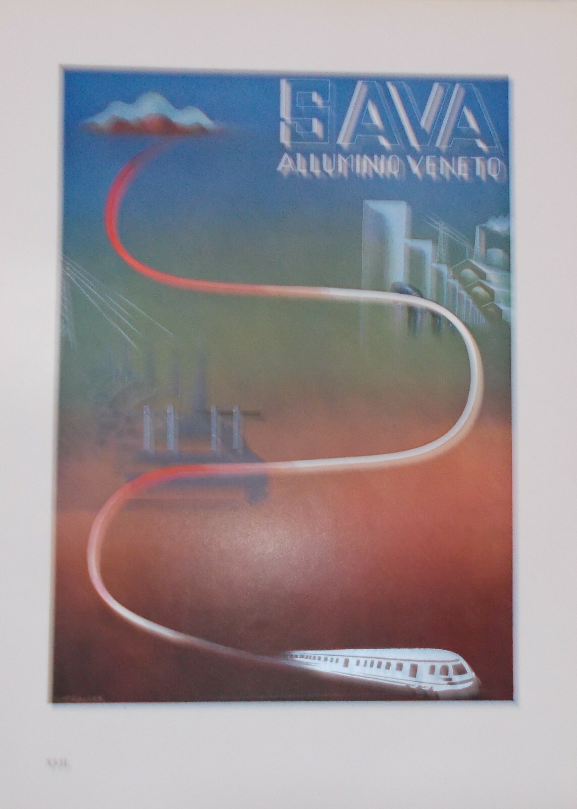 Industria Italiana, Sava, Alluminio Veneto, Stampa Pubblicitaria, Treno, Krayer