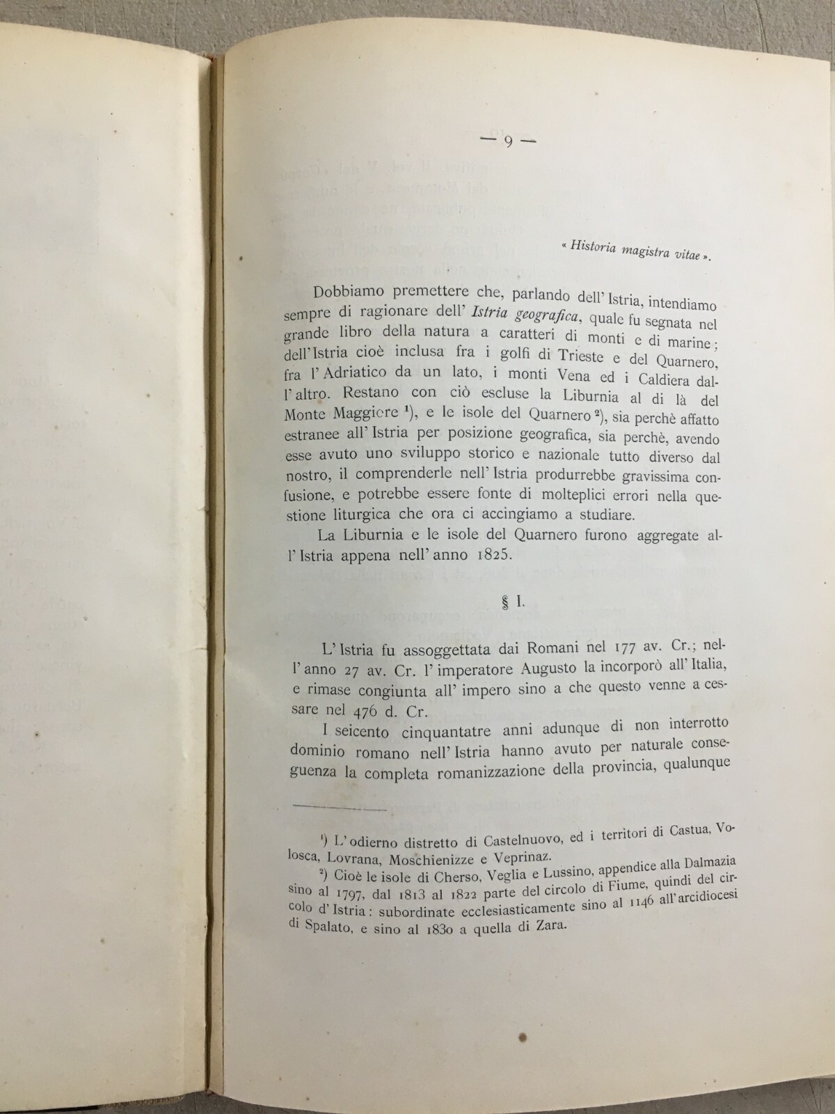 Istria, Liturgia Slava, Benussi, Parenzo, 1893