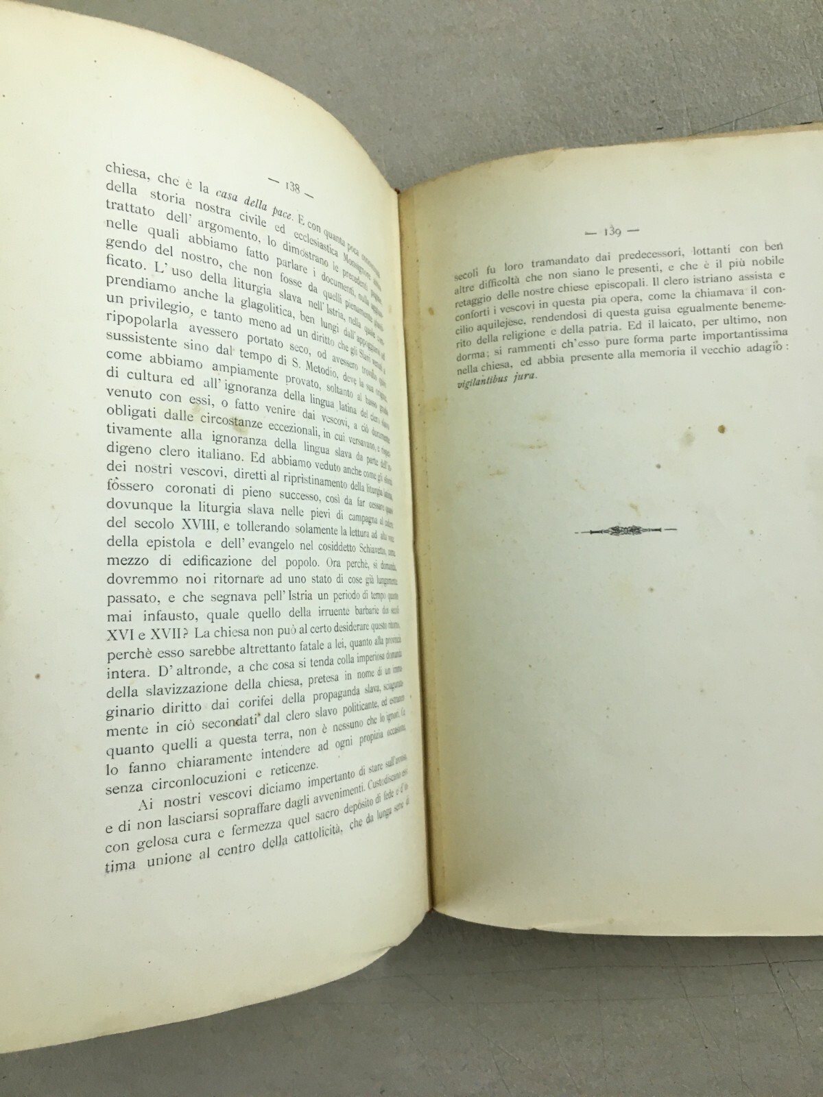 Istria, Liturgia Slava, Benussi, Parenzo, 1893