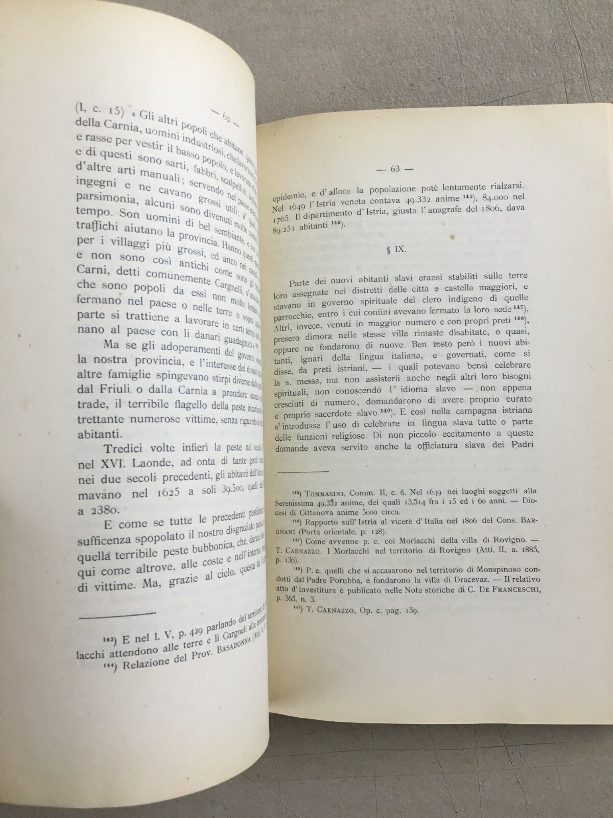 Istria, Liturgia Slava, Benussi, Parenzo, 1893