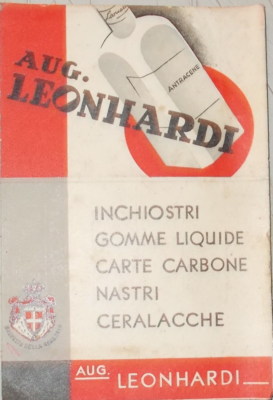 Cancelleria, Scrittura, Inchiostro, Ceralacca, Nastri, Colle, Collamidina Leonhardi