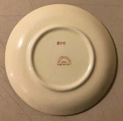 Ceramica Malatestiana, Rimini, Piatto Figurato Floreale