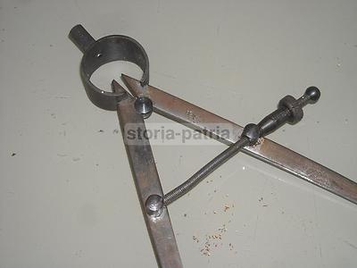 Compasso Antico In Ferro Per Architettura E Ingegneria