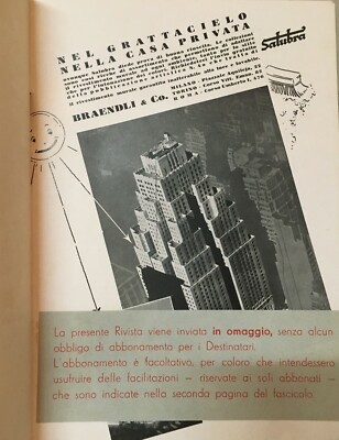 Edilizia Moderna N. 9, 1933: Architettura, Ingegneria E Grattacieli A Berlino, Torino, Cremona, Milano E Trieste