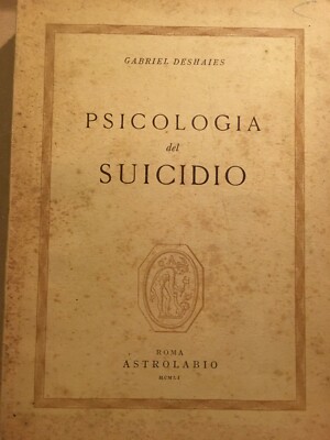 Psicologia Del Suicidio   Gabriel Deshaies (1951)