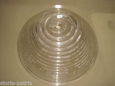 Coppa Decorativa Per Lampada O Lampadario In Vetro Trasparente A Cono