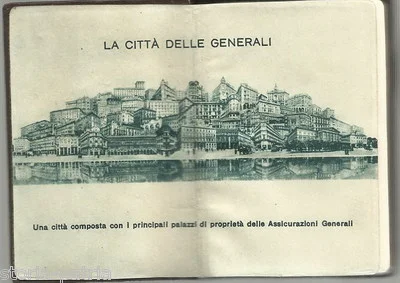 Trieste, Venezia: Agendina Pubblicitaria Assicurazioni Generali