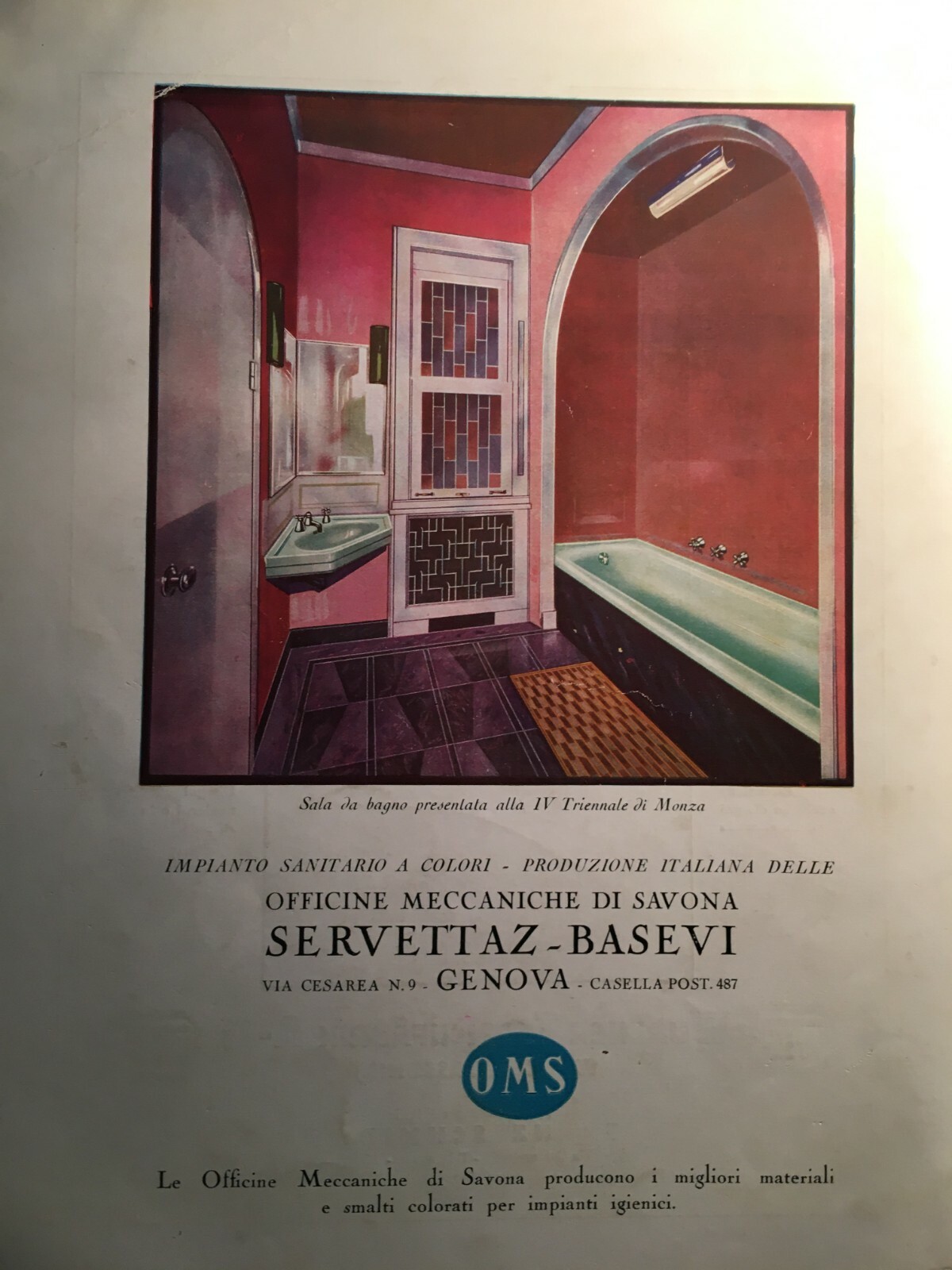 Architettura, Arredamento, Design: Giò Ponti, Buzzi, Venini, Carminati   Rivista Domus, 1930