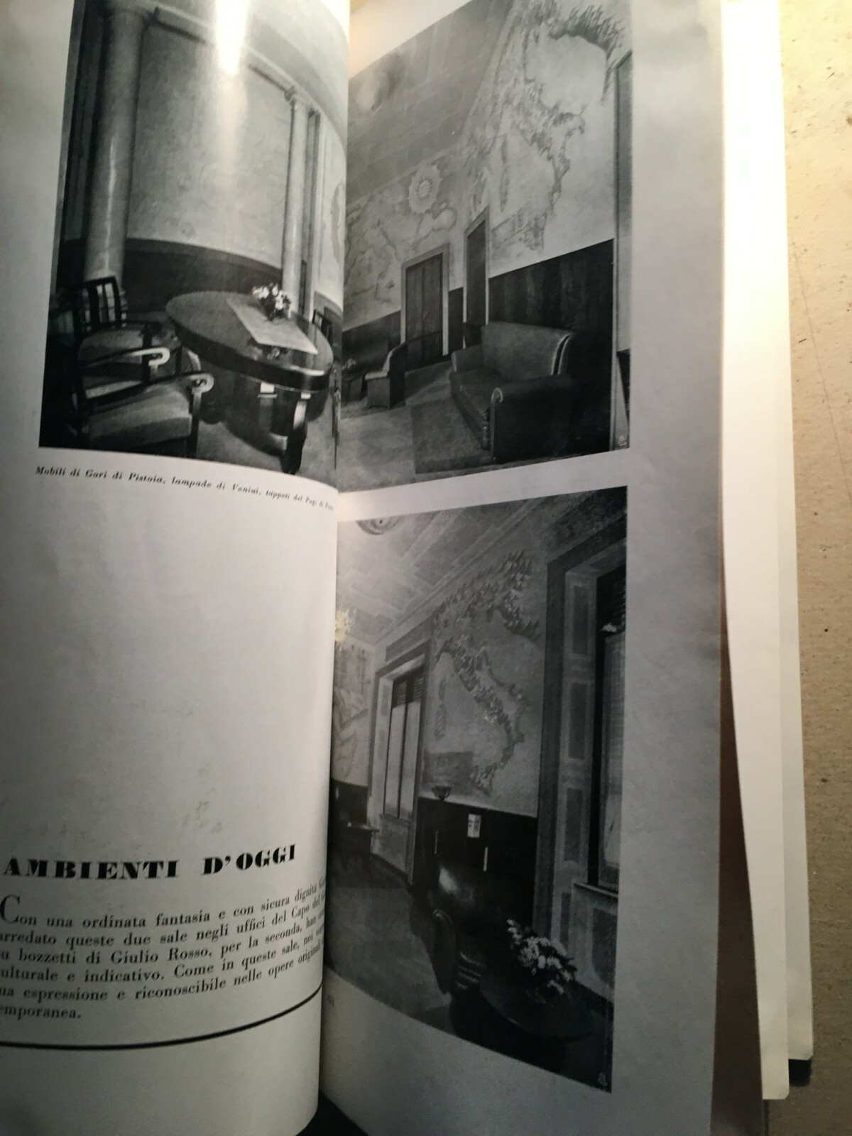 Architettura, Arredamento, Design: Giò Ponti, Buzzi, Venini, Carminati   Rivista Domus, 1930