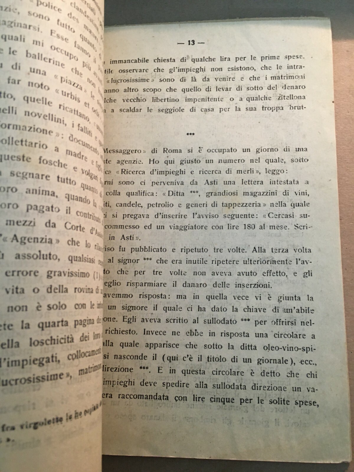 Vergogne Sociali: Costa, Delinquenza, Varese, Genova, Pazzi E Savi, Falliti, Strozzini