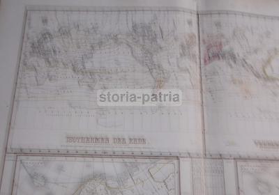Geologia, Fisica Terrestre, Vulcani E Isoterme: Grande Cartografia Antica Di Europa, Asia E Americhe
