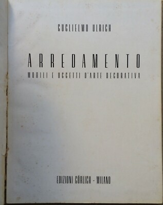 Arredamento, Design E Modernariato: Lampade, Sedie, Tavoli, Ceramiche E Vetri   Guglielmo Ulrich