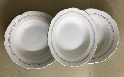 Milano: Sei Piatti Fondi Ceramica Lombarda