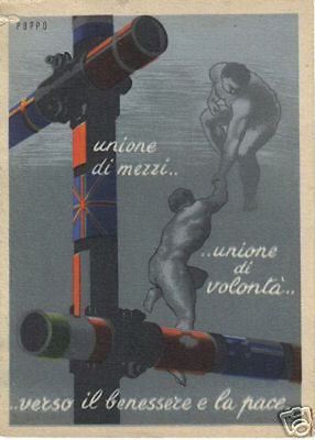 Propaganda Militaria, Allegoria Benessere E Pace, Artista Puppo