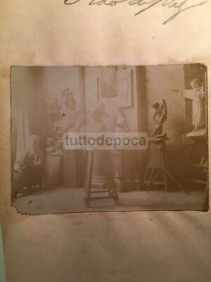 Arte Napoletana Dell'800. Scultura E Disegno. Stanislao Lista, 1879