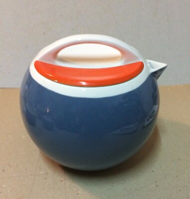 Caffettiera In Ceramica Pagnossin Design Schweizer, Anni '70