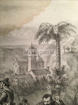Sicilia, Monreale. Rosolino Pilo, Militaria E Risorgimento Siciliano. Animata Veduta.