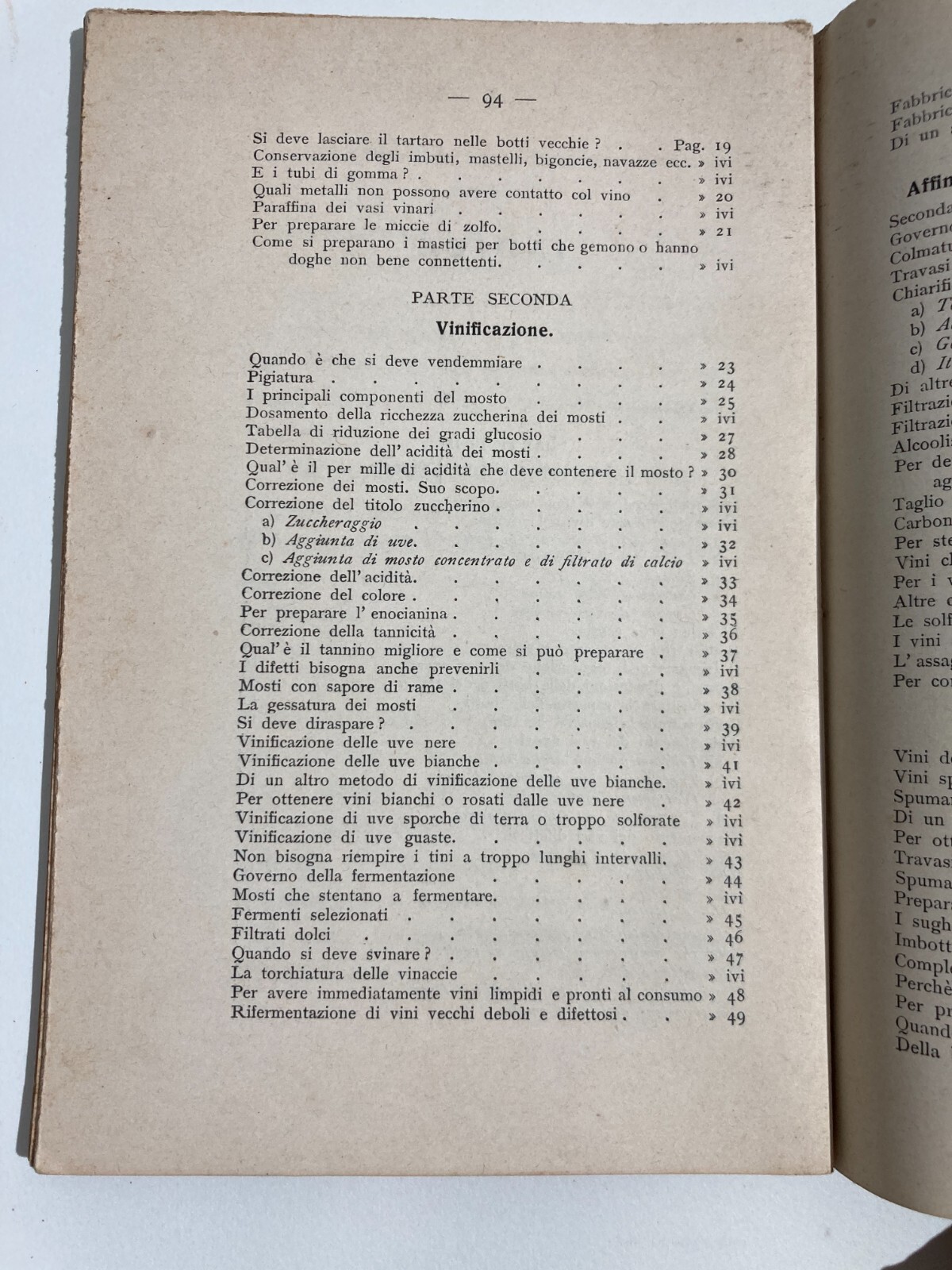 Agraria, Enologia, Vino, Spumante, Aceto: Manuale Del Cantiniere   Consolani