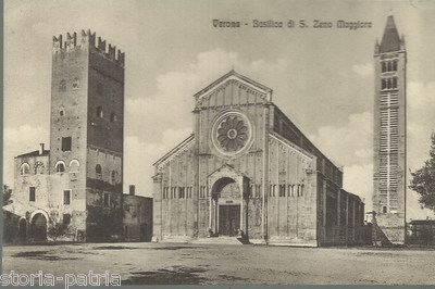 Veneto, Verona: Architettura E Prospettiva Della Basilica Di San Zeno Maggiore