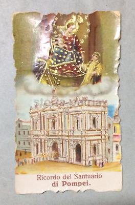 Stampa Popolare Devozionale: Pompei, Madonna Del Rosario, Santuario