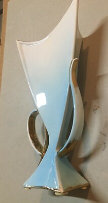 Vaso In Ceramica Decorativa Ceramiche STAB, Design Metà Novecento