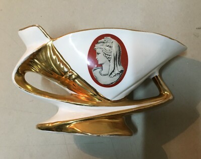 Modernariato, Design Decorativo, Soprammobile, Vaso Da Collezione, Ceramica d'Epoca