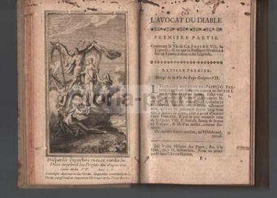 L'Avvocato Del Diavolo: Papato, Gregorio VII, S. Vincenzo De' Paoli. Rara Edizione Del 1743.