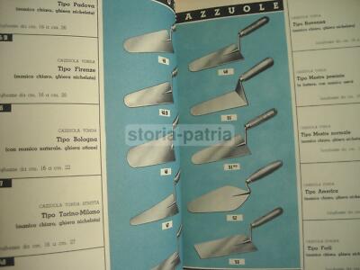 Meccanica Tecnica Ferro: Attrezzi Vari, Coltelli, Roncole, Cazzuole, Chiavi, Aprile 1940