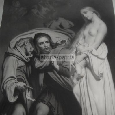 Esoterismo E Misticismo: Antica Allegoria Della Tentazione, Faust Di Goethe, Ary Scheffer