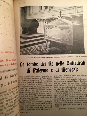 Psiche: Rivista Illustrata, Palermo, Monreale, Fregoli, Fornari, Marzo 1903