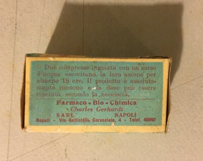 Napoli   Pubblicità Farmaceutica, Igiene E Alitosi: Clorofilla Gerhardt