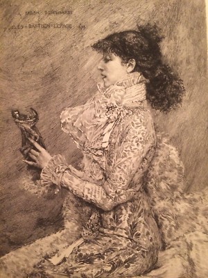 Ritratto Di Sarah Bernhardt (Bastien Lepage, Los Rios, 1879)