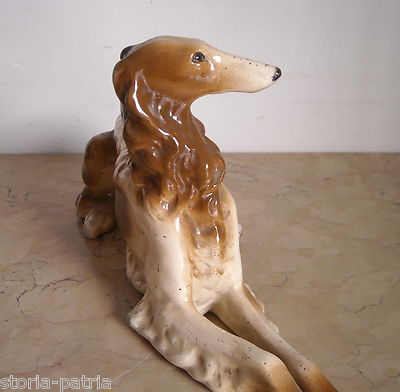 Cinofilia, Cane, Scultura In Ceramica Decorativa, Siglata, XX Secolo