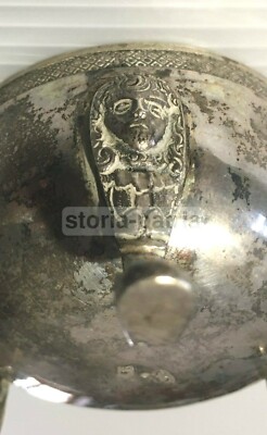 Saliera Antica In Argento, Stile Impero, Napoli, Metà XIX Secolo