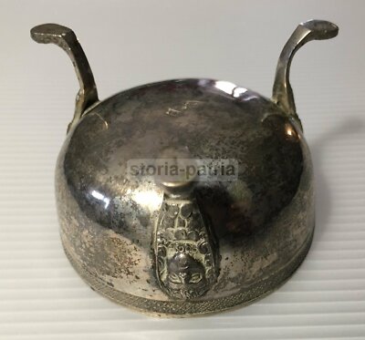 Saliera Antica In Argento, Stile Impero, Napoli, Metà XIX Secolo