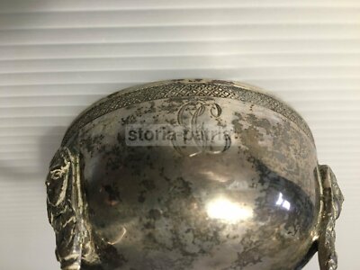 Saliera Antica In Argento, Stile Impero, Napoli, Metà XIX Secolo