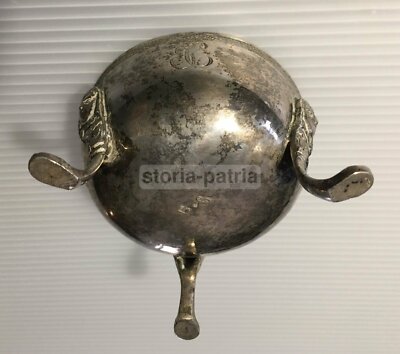 Saliera Antica In Argento, Stile Impero, Napoli, Metà XIX Secolo