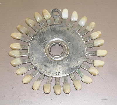 Medicina, Odontoiatria, Campionario Resine Per Odontotecnici, Denti DeTrey, New York