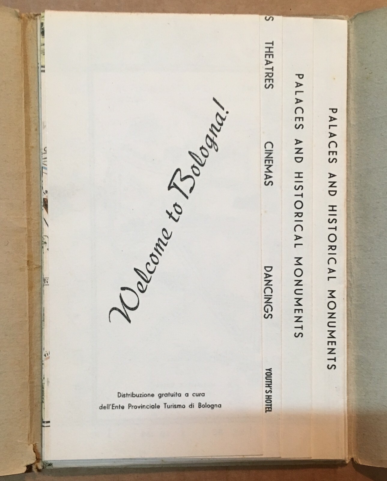 Topografia Urbanistica Romagna, Bologna: Stradario E Guida Turistica (1953)