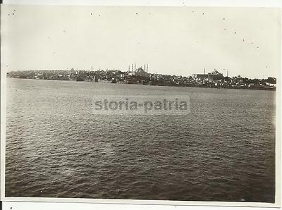 Turchia, Istanbul: Antica Veduta Panoramica. Fotografia Da Collezione Originale