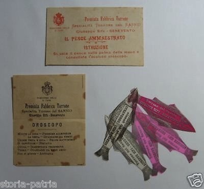 Sannio, Benevento, Dolciaria: Torrone Sifo, Gioco Oroscopo, Astrologia, Pubblicitaria