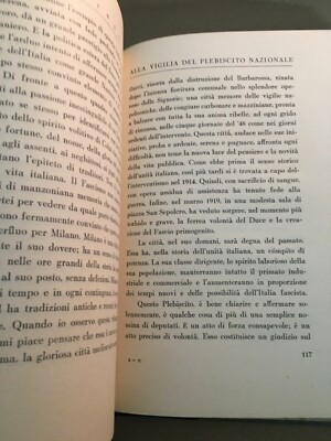 Arnaldo Mussolini: I Discorsi (1928 1931)   Romagna, Asiago, Fascismo, 1934