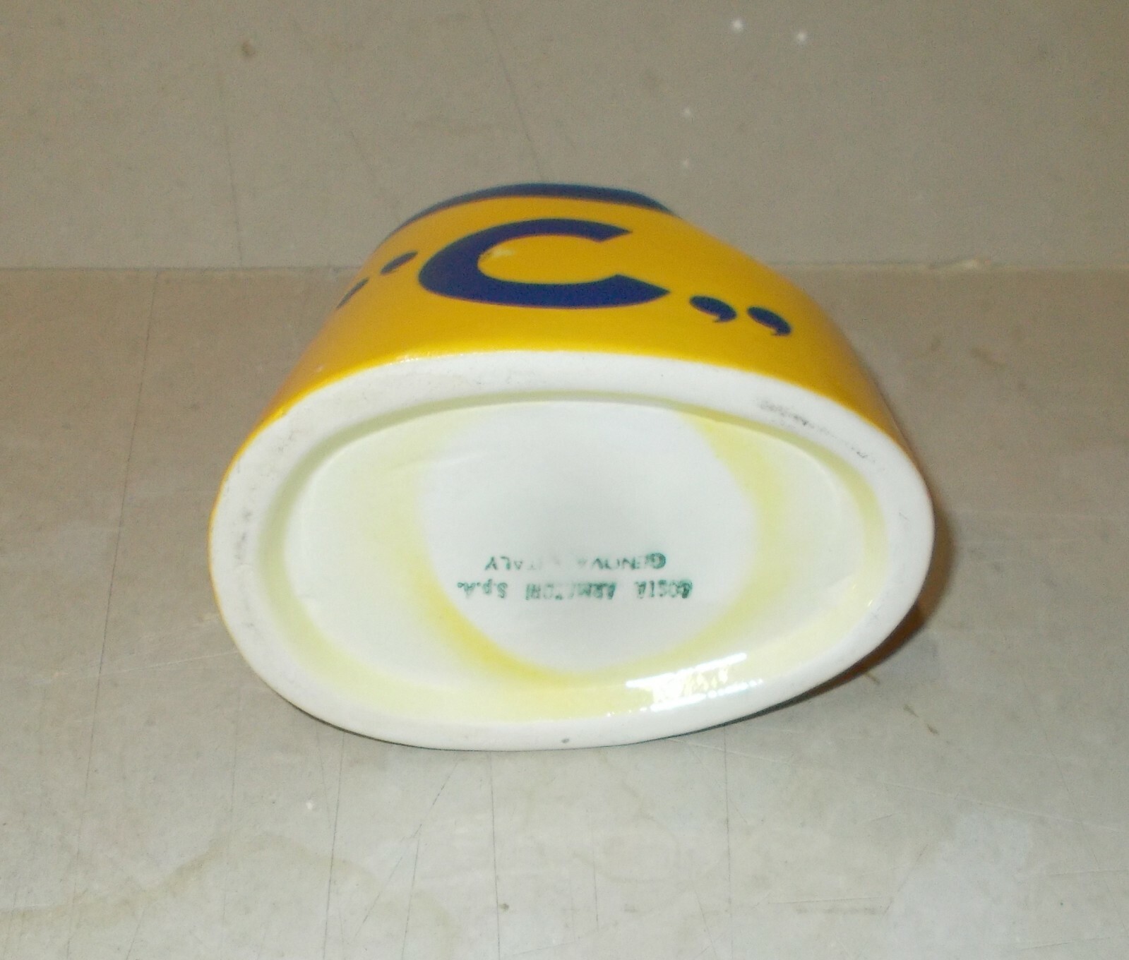 Navigazione, Navi Da Crociera, Armatori Costa, Genova: Ceramica Pubblicitaria