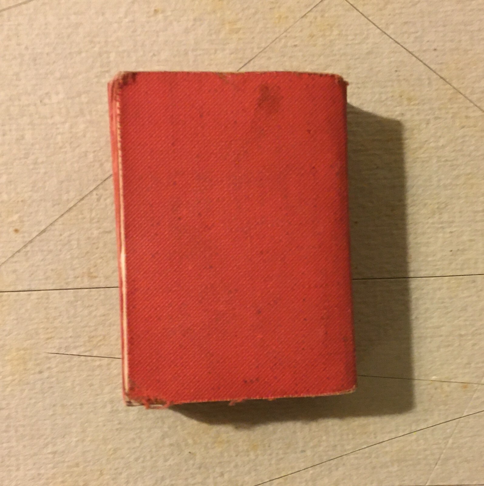 Vocabolario Italiano Tedesco Miniatura Magnesia San Pellegrino, 1939