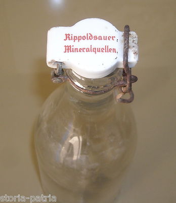 Acqua Minerale, Bottiglia Pubblicitaria Rippoldsauer Peterstaler