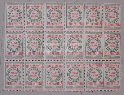 Propaganda Italiana: Made In Italy, Inusuale Raccolta Di Chiudilettera d'Epoca (18 Pezzi)