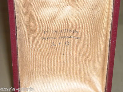 Platinin. Grazioso Astuccio Pubblicitario d'Epoca