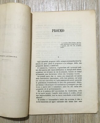 Banca Fondiaria Italiana: Programma E Statuto Di Carlo Ferraguti, 1864