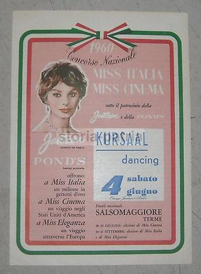 Concorso Miss Italia E Cinema, Salsomaggiore Terme, Jantzen, 1960, Pubblicitaria